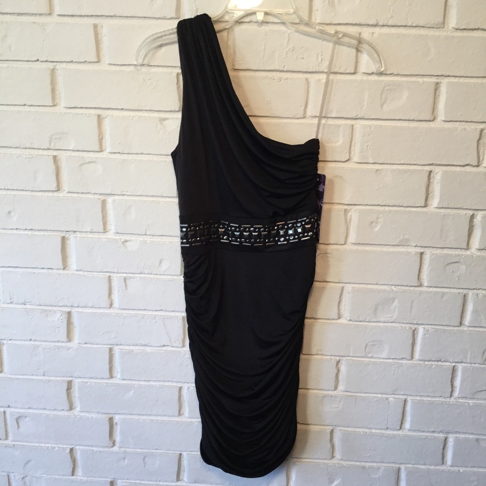 Kouture by Kimora size S black dress NWTS